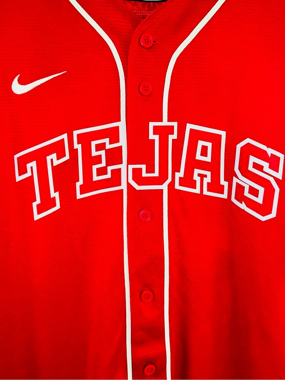 Men’s Texas Ranger’s GARCIA Nike Red 2026 City Connect Stadium Jersey